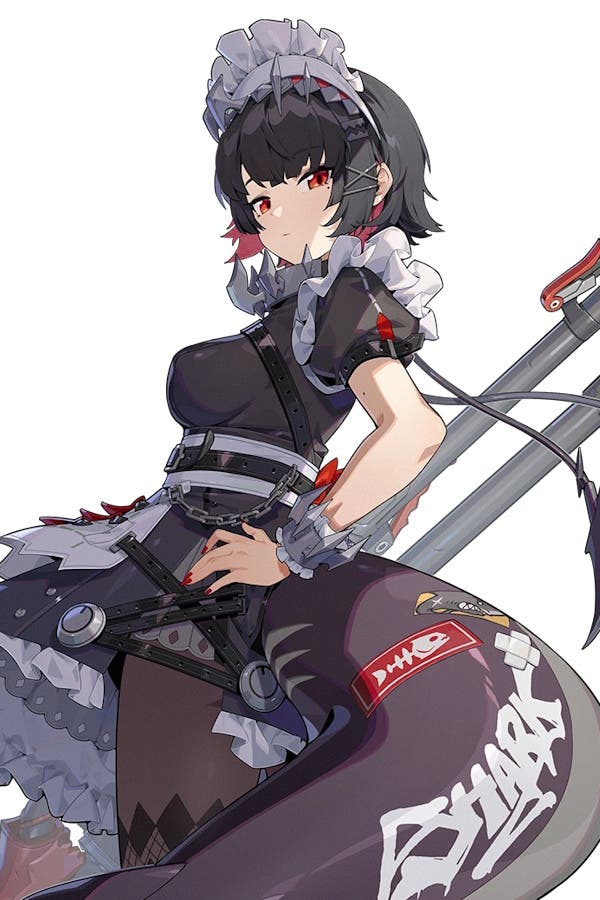 Cropped art of Ellen Joe from Zenless Zone Zero.